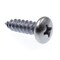 Prime-Line Sheet Metal Screw, #10 x 5/8 in, Zinc Plated Pan Head Phillips Drive, 100 PK 9020194 - alternate 1